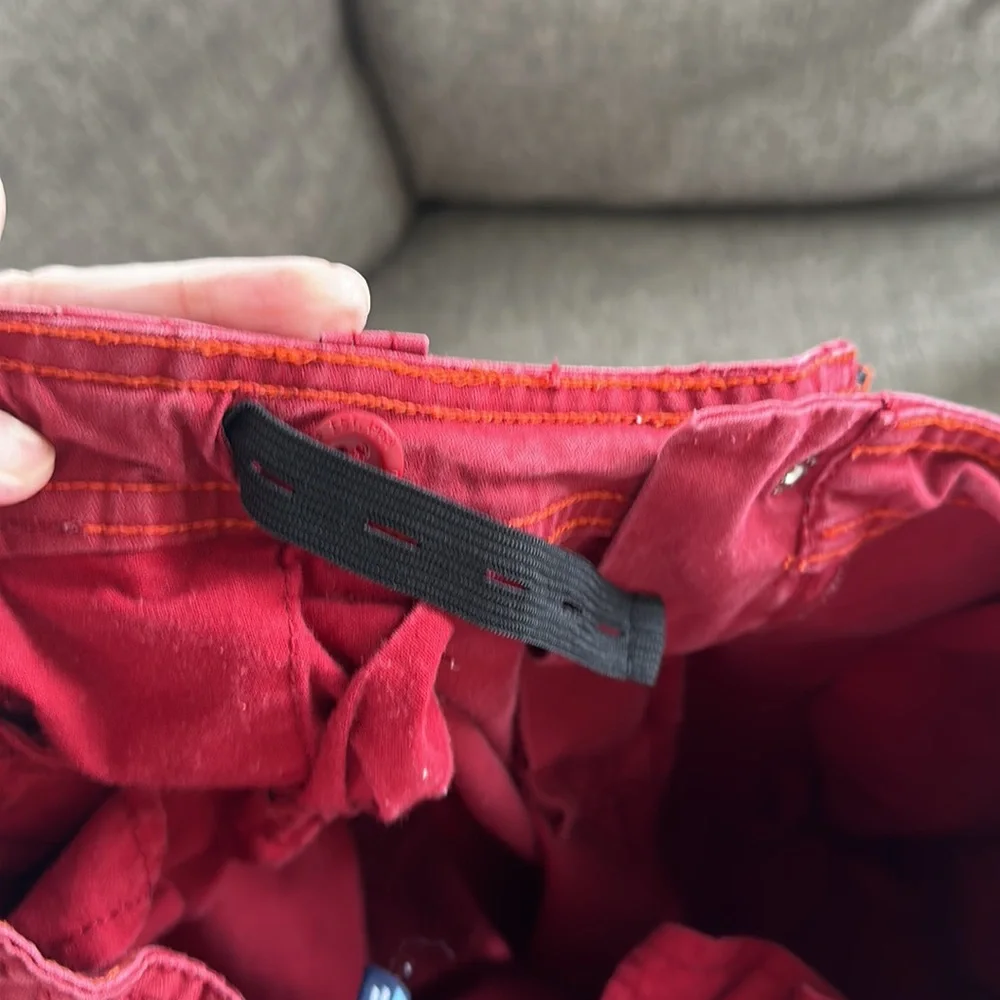 Gap Kids Boys Red Husky Cargo Shorts Size 14